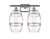Innovations - 516-2W-SN-G557-8CL - Two Light Bath Vanity - Ballston - Brushed Satin Nickel
