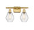 manufacturer_finish:Satin Gold|manufacturer_glass:Seedy Cindyrella 6|light_output:600.00lm|color_temperature:2700K|cri:82