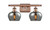 Innovations - 516-2W-AC-G93 - Two Light Bath Vanity - Ballston - Antique Copper