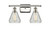 Innovations - 516-2W-PN-G275 - Two Light Bath Vanity - Ballston - Polished Nickel