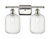 Innovations - 516-2W-PN-G460-7CL - Two Light Bath Vanity - Ballston - Polished Nickel