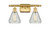 Innovations - 516-2W-SG-G275 - Two Light Bath Vanity - Ballston - Satin Gold