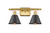 Innovations - 516-2W-SG-M8-LED - LED Bath Vanity - Ballston - Satin Gold