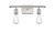 Innovations - 516-2W-WPC - Two Light Bath Vanity - Ballston - White Polished Chrome