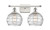 Innovations - 516-2W-WPC-G1213-8 - Two Light Bath Vanity - Ballston - White Polished Chrome