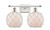 Innovations - 516-2W-WPC-G121-8RW - Two Light Bath Vanity - Ballston - White Polished Chrome