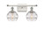 Innovations - 516-2W-WPC-G556-6CL - Two Light Bath Vanity - Ballston - White Polished Chrome