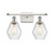 Innovations - 516-2W-WPC-G654-6-LED - LED Bath Vanity - Ballston - White Polished Chrome