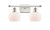 Innovations - 516-2W-WPC-G91 - Two Light Bath Vanity - Ballston - White Polished Chrome