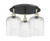 Innovations - 516-3C-BAB-G559-8CL - Three Light Semi-Flush Mount - Ballston - Black Antique Brass