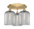 Innovations - 516-3C-BB-G559-8SM - Three Light Semi-Flush Mount - Ballston - Brushed Brass
