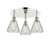 Innovations - 516-3C-PN-G275 - Three Light Flush Mount - Downtown Urban - Polished Nickel