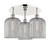 Innovations - 516-3C-PN-G559-8SM - Three Light Semi-Flush Mount - Ballston - Polished Nickel