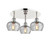 Innovations - 516-3C-PN-G92 - Three Light Semi-Flush Mount - Ballston - Polished Nickel
