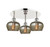 Innovations - 516-3C-PN-G96 - Three Light Semi-Flush Mount - Ballston - Polished Nickel