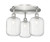 Innovations - 516-3C-SN-G460-7CL - Three Light Semi-Flush Mount - Ballston - Satin Nickel