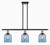 manufacturer_finish:Black Antique Brass|manufacturer_glass:Blue Bella|light_output:220.00lm|color_temperature:2200K|cri:99