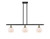 Innovations - 516-3I-BAB-G91 - Three Light Island Pendant - Ballston - Black Antique Brass