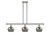 Innovations - 516-3I-PN-G93 - Three Light Island Pendant - Ballston - Polished Nickel