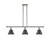 Innovations - 516-3I-PN-M8 - Three Light Island Pendant - Ballston - Polished Nickel