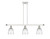 Innovations - 516-3I-WPC-G442-LED - LED Island Pendant - Ballston - White Polished Chrome