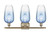 Ballston Three Light Bath Vanity (516-3W-AB-G484-7SB)