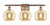 Innovations - 516-3W-AC-G128-8 - Three Light Bath Vanity - Ballston - Antique Copper