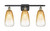 Innovations - 516-3W-BAB-G480-6AM - Three Light Bath Vanity - Ballston - Black Antique Brass