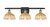 Innovations - 516-3W-BAB-NBD2-75-NAT - Three Light Bath Vanity - Ballston - Black Antique Brass
