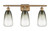 Innovations - 516-3W-BB-G480-6SL - Three Light Bath Vanity - Ballston - Brushed Brass