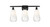 Innovations - 516-3W-BK-G480-6OP - Three Light Bath Vanity - Ballston - Matte Black