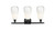 Ballston Three Light Bath Vanity (516-3W-BK-G480-6OP)