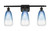 Innovations - 516-3W-BK-G480-6SB - Three Light Bath Vanity - Ballston - Matte Black