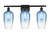 Innovations - 516-3W-BK-G484-7SB - Three Light Bath Vanity - Ballston - Matte Black