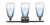 Ballston Three Light Bath Vanity (516-3W-OB-G480-6SB)