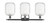Ballston Three Light Bath Vanity (516-3W-PC-G460-7CL)