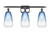 Innovations - 516-3W-PC-G480-6SB - Three Light Bath Vanity - Ballston - Polished Chrome