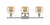 Ballston Three Light Bath Vanity (516-3W-PN-G128-6)