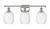 Innovations - 516-3W-PN-G459-6CL - Three Light Bath Vanity - Ballston - Polished Nickel