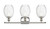 Ballston Three Light Bath Vanity (516-3W-PN-G459-6CL)