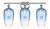 Innovations - 516-3W-PN-G484-7SB - Three Light Bath Vanity - Ballston - Polished Nickel
