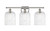 Innovations - 516-3W-PN-G559-8SDY - Three Light Bath Vanity - Ballston - Polished Nickel