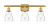 Innovations - 516-3W-SG-G394-LED - LED Bath Vanity - Ballston - Satin Gold