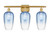 Innovations - 516-3W-SG-G484-7SB - Three Light Bath Vanity - Ballston - Satin Gold