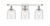 Innovations - 516-3W-WPC-G558-6SDY - Three Light Bath Vanity - Ballston - White Polished Chrome