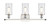 Ballston Three Light Bath Vanity (516-3W-WPC-G802)