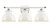 Innovations - 516-3W-WPC-M14-W - Three Light Bath Vanity - Ballston - White Polished Chrome