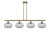 Innovations - 516-4I-AB-G247 - Four Light Island Pendant - Ballston - Antique Brass