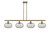 Innovations - 516-4I-AB-G249 - Four Light Island Pendant - Ballston - Antique Brass