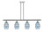 Innovations - 516-4I-PC-G557-6BL - Four Light Island Pendant - Ballston - Polished Chrome